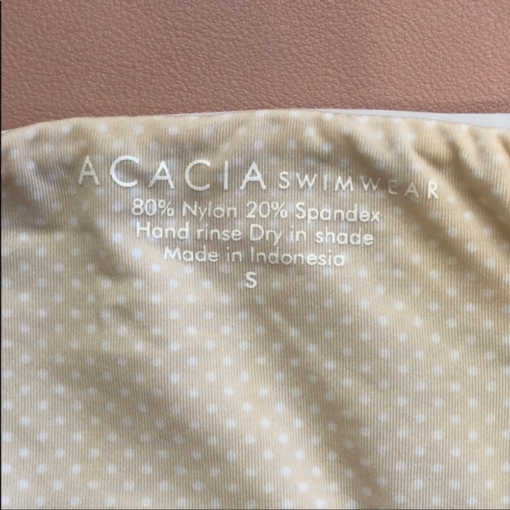 Acacia swimwear bottoms. Size S. Lightly worn and in great condition! No snags - Picture 2 of 2
